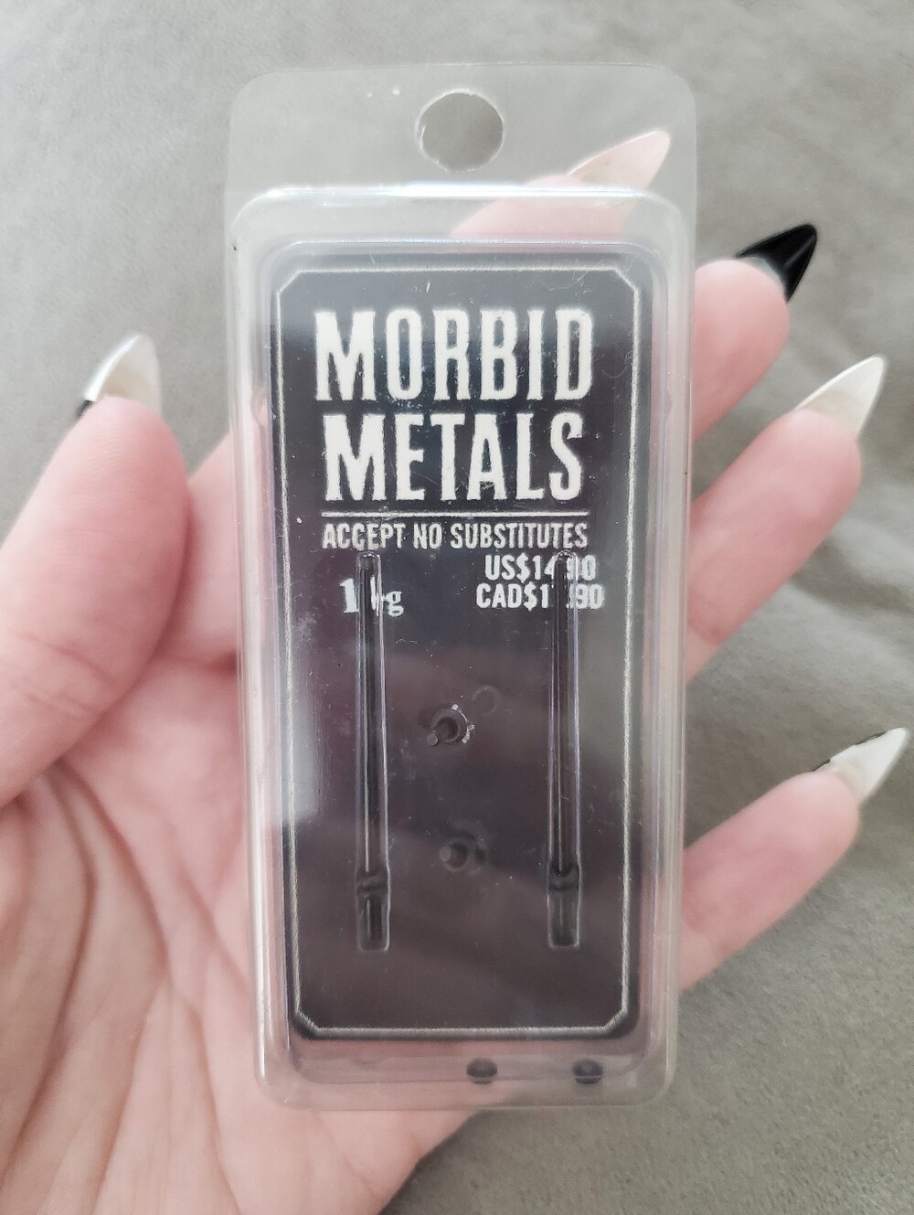 Morbid Metals 14g Earlobe Stretching/Taper Pack
